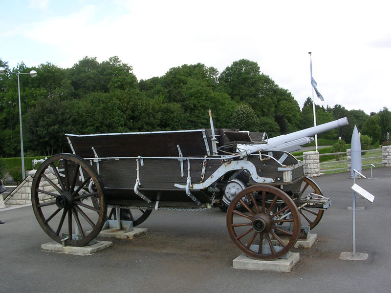 Chariot de parc US de la guerre de 14-18.