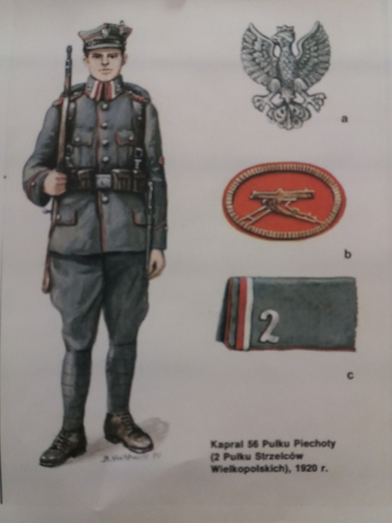 Soldat d infanterie polonais (exposition St Ouen des Toits)