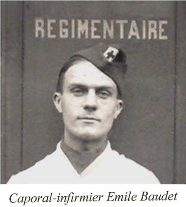 Caporal-infirmier Emile Baudet (Collection Robert.B)