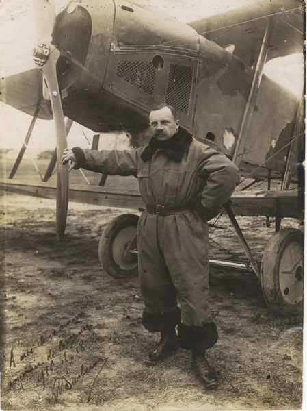 Barberon Lucien-Pilote avion Dorand.(Collection Barberon.C)