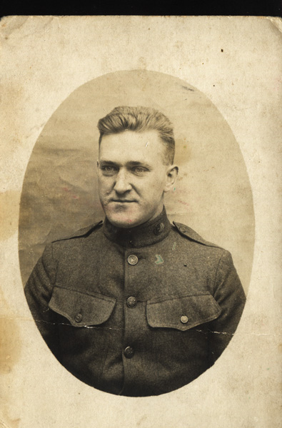 George Adam Leuser né le 2 avril 1891 à Cincinnati, Division/brigade Headquarters Detachments (Collection:  Daniel Robin)