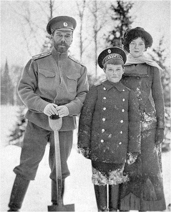 Tsar Nicolas II de Russie; 