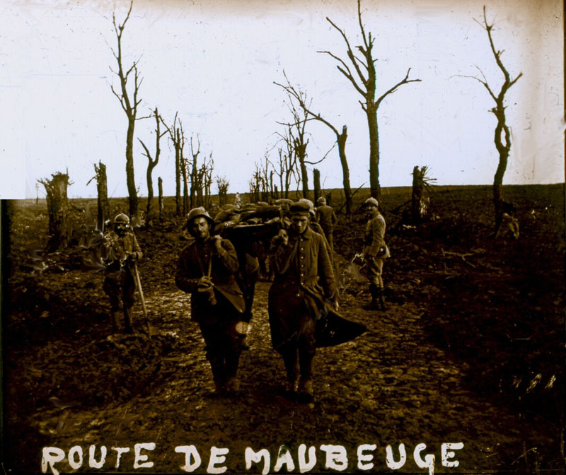 Nanteuil route de Maubeuge prisonniers et blessés