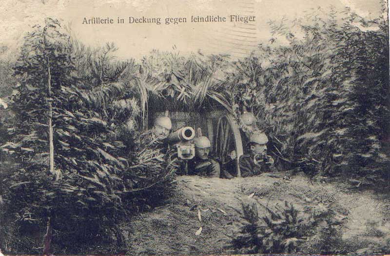 Artillerie allemande anti aérienne