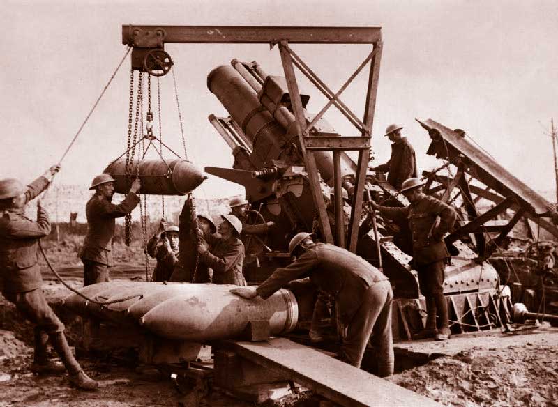 Obusier de 400mm - octobre 1917 