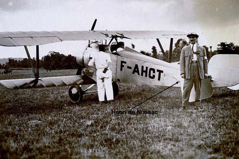 Avion Nieuport-27.(Collection Fernande.B)