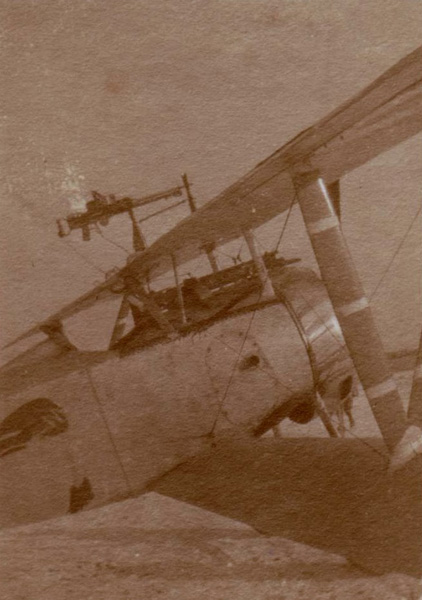 Nieuport de chasse à 2 mitrailleuses 1 Levis et 1 Wickers (Collection Gilbert Bracquemont)