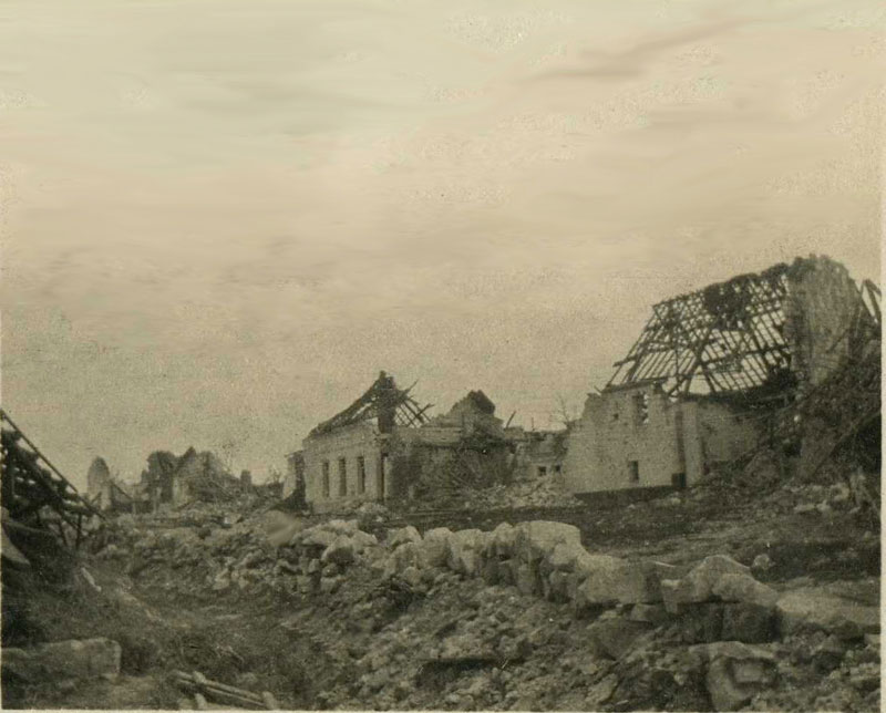 Neuville St Vaast, Pas de Calais-1915. (Collection Patrice Lamy)