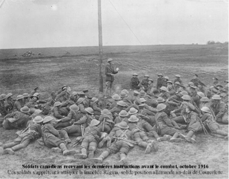 Somme, Courcelette, avant  l'assaut octobre 1916  (Envoi : A.Bellemare)