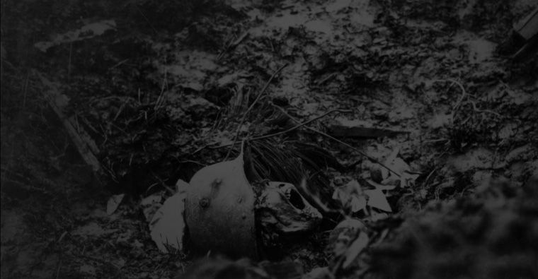 Verdun cadavre allemand 