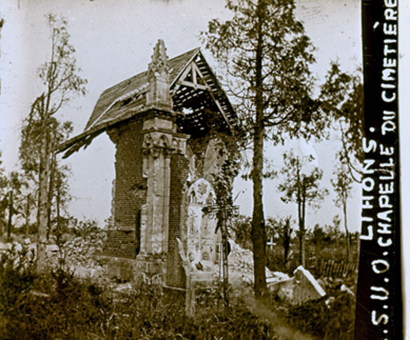 Lihons chapelle du cimetière