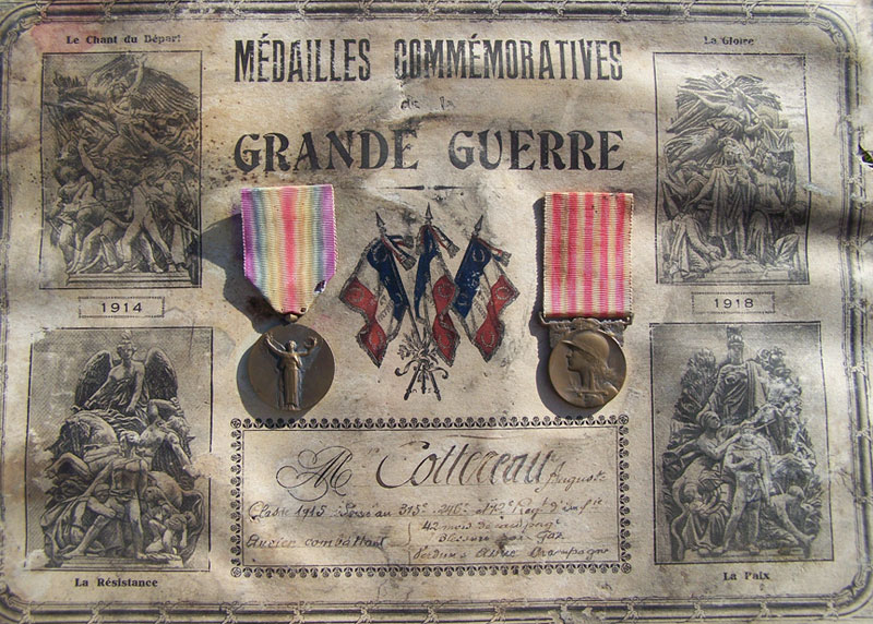 Commémoratives premiere guerre mondiale  1914-1918.