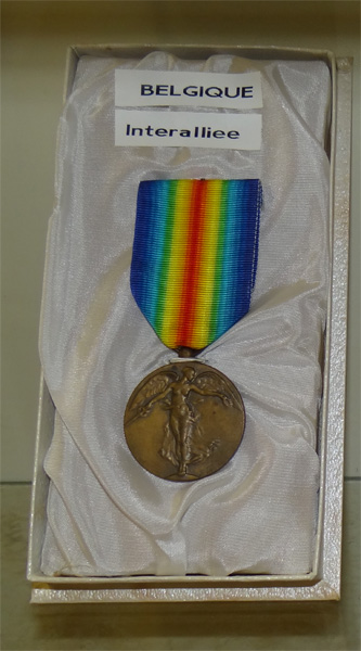Médaille interalliée-Belgique (Collection-A.R)