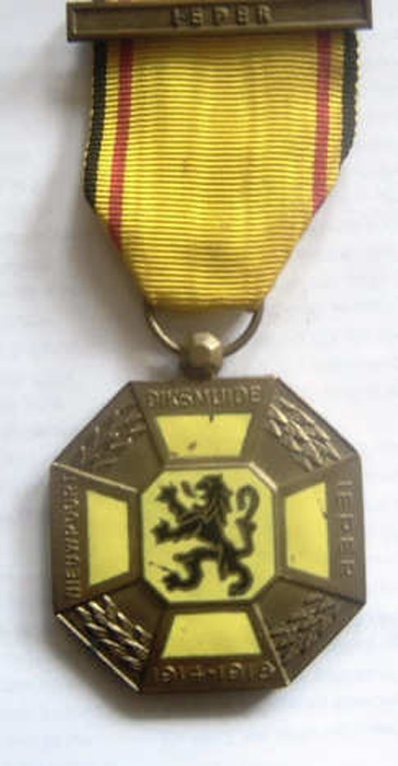 Médaille de la ville d'Ypres