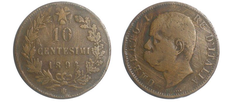 10 centimes Italie 1894 (Collection privée: Chantal.B).jpg