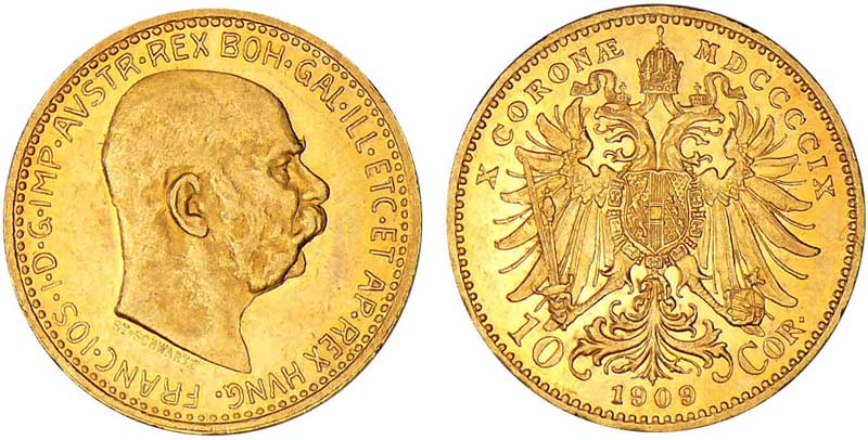 10 couronnes Autriche  1909.jpg