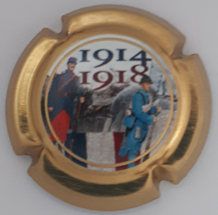 Capsule de champagne "1914-1918" (Collection Patrick Plichard)