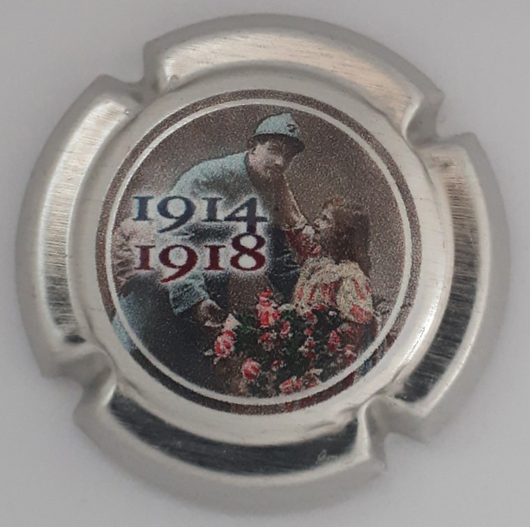 Capsule de champagne "1914-1918" (Collection Patrick Plichard)
