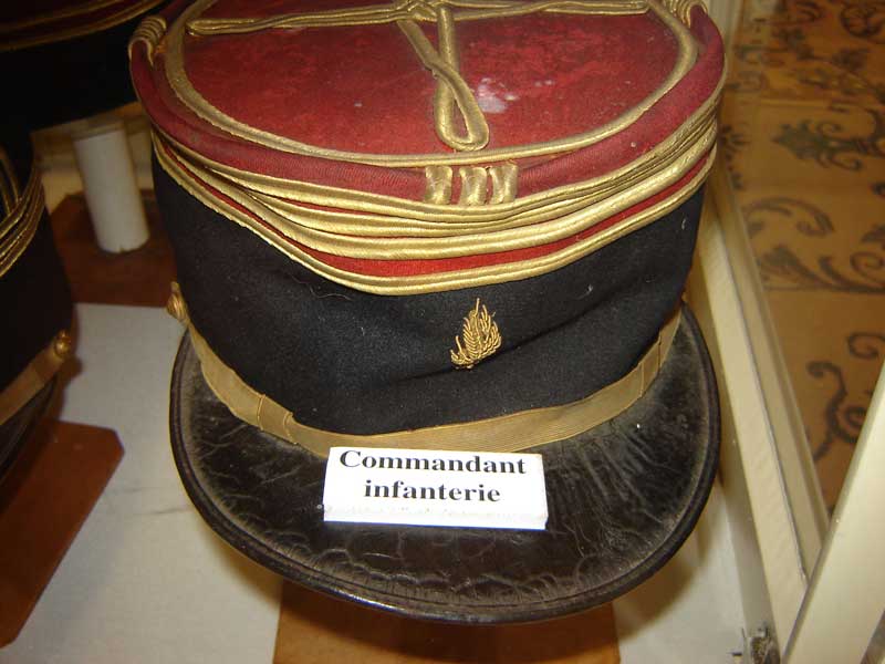 Képi commandant infanterie état major.(Collection privée: A-R).