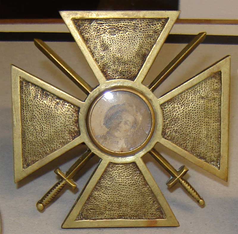 Porte photo, croix de guerre, France (Collection privée: A-R)