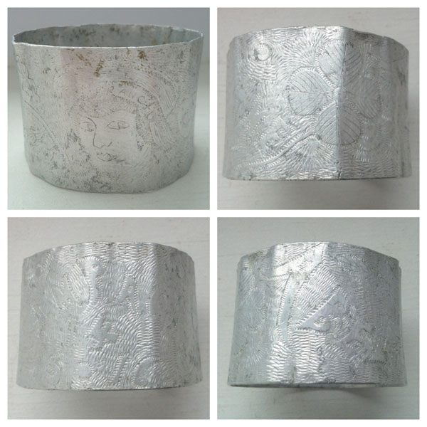 Rond de serviette en aluminium-Abel 1914-1915-1916 (Collection Steven-H )