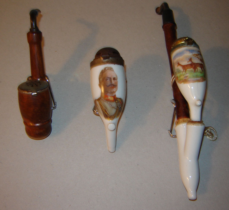 Pipes allemandes (Collection privée: A.R)